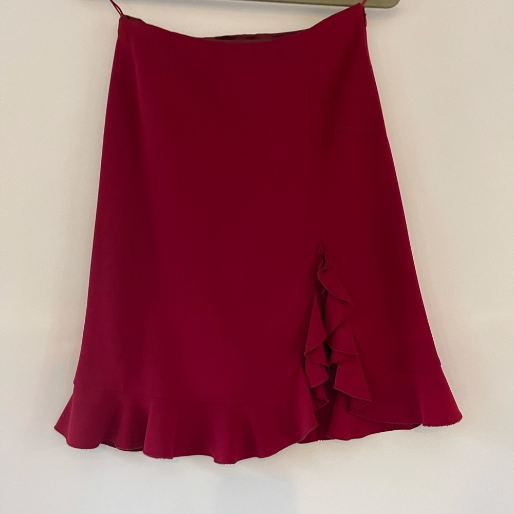 Stunning Moschino ruffle skirt!